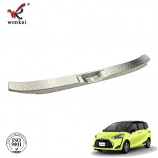 Rear Boot Outer Bumper Foot Guard Sill Plate Protector Cover For Toyota Sienta 170 Series 2017 2018 2019 Car Accessories