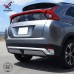 Декоративная накладка на задний бампер Mitsubishi Eclipse Cross 2018 - стильный автомобильный аксессуар на TuningDom.ru