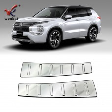 Rear Door Plate Rear Bumper Inner Guard Plate Cover Trim For Mitsubishi Outlander 2022 2023