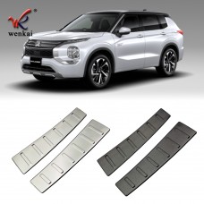 Rear Door Plate Rear Bumper Inner Guard Plate Cover Trim For Mitsubishi Outlander 2022 2023