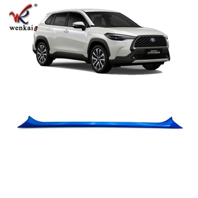 Rear Gate Trunk Back Door Molding Trim Car Body Kit Upgrade Accessories For Toyota Corolla Cross 2021 Car Accessories
