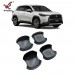Рамка Дверной Ручки Toyota Corolla Cross 2020-2021 Черная
