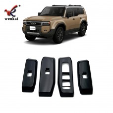 Suitable For Toyota 24 Land Cruiser Prado LC250 Modified Car Window Glass Lifting Control Special Button Frame Cover