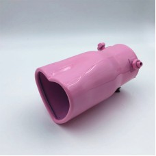 New Design Heart Shape Style 2.5 Inch Exhaust Tips Stainless Steel Rear Exhaust Tips Muffler Tail Pipe Car Accessories