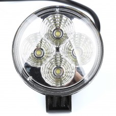 Flood Beam Round Car Led Work Light Off Road Motorcycle Tractors Ship Led Work Lamp