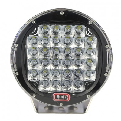 Прожектор автомобильный Lc Factory Led Light Offroad 12v 24v 96w 9-дюймовый точечный светодиодный рабочий свет для внедорожников и грузовиков 9600lm на tuningdom.ru