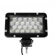 Lc High Power 72 Watts Flood Led Work Lights Ip68 7200lm Car Led Light Bar For Offroad Truck 4x4