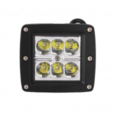 Auto Parts Worklight 5.5inch 9-32v 60w Square Running Light Truck 4x4 Offroad 6000lm Waterproof Ip68