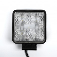 12v 24v 4 Inch 15w Square Car Led Work Light Off Road Motorcycle Tractors Ship Led Driving Light