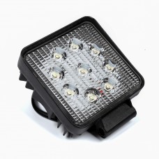 Lc Hot Sell Super Bright 022f 4 Inch 12v 27w Led Working Lightoff Road Truck Led Driving Spot Light And Flood Light