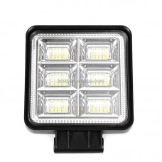 Lc Wholesale High Power 4inch Square Car Led Work Light 144w For Off-road Motorcycle Tractors 11520lm Floodlight