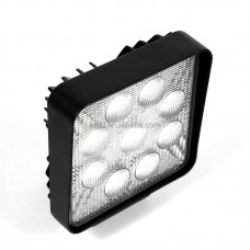 Auto Lighting System Car Worklamp 27w 2700lm 4inch Square Light Flood Beam 6000k For Cars Offroad Truck Boat