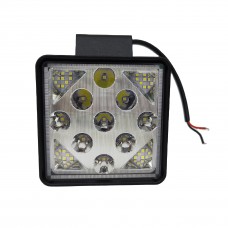 Car Accessories Dc12v 24v Led Work Light 4 Inch 75w Spot Flood Beam Led Work Fog Driving Light 7500lm