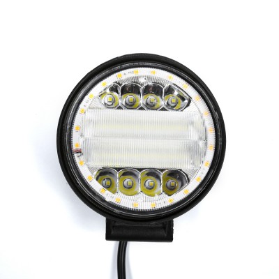 Прожектор автомобильный Светодиодные лампы 12v 24v 3030 Чип Led Work Light 4-дюймовый круглый комбинированный фонарь 144 Вт - купить на tuningdom.ru