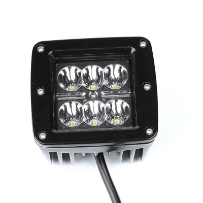 Прожектор автомобильный Led Driving Work Light 18 Вт для Jeep, грузовиков, Atv Utv Suv на tuningdom.ru