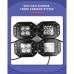 Прожектор автомобильный Led Driving Work Light 18 Вт для Jeep, грузовиков, Atv Utv Suv на tuningdom.ru