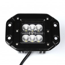 Hot Sale High Quality Work Lamp 4.8inch Square Flood Beam 18w 1800lm Led Worklight For Universal Cars Boat Suv 4x4