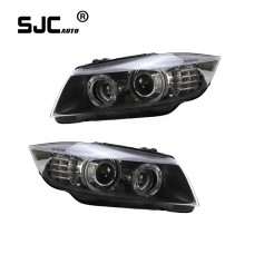 Front Led Head Lamp For Bmw E90 330i 320i 318i Led Angel Eyes Headlight 2004-2010