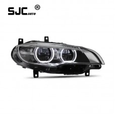 Led Headlights For 2008-2014 Bmw X6 E71 Xenon Hid Upgrade To Led Headlight System