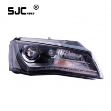 SJC high quality auto parts full LED headlights accessories for Audi A8 headlights 2011-2013 headlights