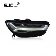 SJC Modified Headlights For Audi A6 LED Headlight Original Upgrade Headlight Full LED Headlamp A6 C7 2013