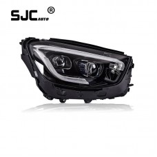 SJC Hot selling New style W253 2020 2021 LED geometric multi-beam headlight assembly for Mercedes Benz GLC260 300