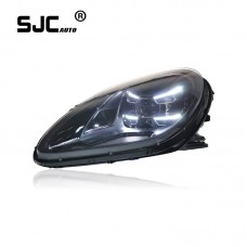 Sjc Led Upgrade Headlight For Porsche Cayenne 2015-2018 Headlamp Assembly Led Light Plug And Play Front Light