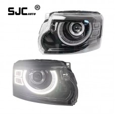 SJC suitable for 10-17 types of Land Rover Discovery 4 headlight assembly refit laser lens LED daily running light guard