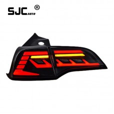 SJC Car Tuning Accessories LED Tail Lights Assembly For Tesla Model 3 Model Y 2017-2023 Rear Lamp Sequential Turn Signal