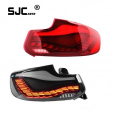 Upgrade Double Dragon Scale Style Led Tail Light Tail Lamp For Bmw 2 Series 2014-2019 M2c F22 F23 F87 218 Taillight Assembly