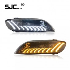 SJC Car Styling Head Lamp for Audi Q7 Headlights 2006-2015 LED Headlight LED DRL Projector Lens Dynamic Car Light Assembly