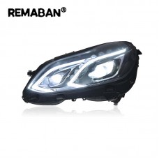 Head Lamp for BENZ W212 W211 LED Headlight 2010-2016 Headlights E200 E300 DRL Turn Signal High Beam Angel Eye Projector Lens