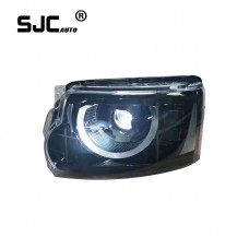 Sjc Car Styling Head Lamp For Discovery 4 Led Headlights 2007-2015 Headlight Drl Angel Eye Projector Lens Beam Accessories