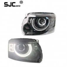 Sjc Auto For Land Rover Discovery 4 Headlight Assembly Retrofitting Led Daylight Turn Light Laser Lens