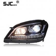 SJC Car Styling Head Light for Benz W164 Headlights 2005-2008 ML350 ML500 LED Headlight DRL Signal Auto Accessories