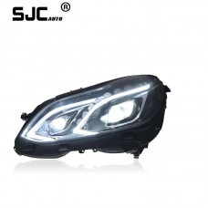 SJC Auto Car Styling Head Lamp for W212 Headlights 20010-2016 W212 E200 E300 E260 LED Headlight LED DRL  Auto Accessories