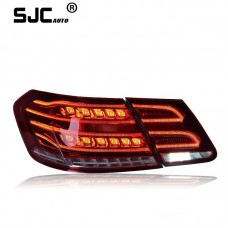 Sjc Auto Car Tail Lamp For W211 W212 2009-2013 E Class Led Dynamic Taillight Rear Fog Lamp Turn Signal Highlight Reversing