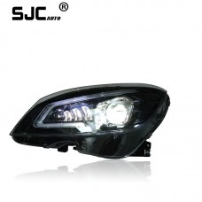 Sjc Auto Head Light For Benz W204 Led Headlight 2007-2011 Headlights C200 C260 C300 Drl Turn Signal High Beam Dynamic Signal