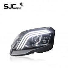 SJC Auto Car Styling Head Light for GLK200  Headlights 2013-2015 GLK260 LED Headlight DRL Dynamic Signal Auto Accessories