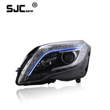 Sjc Car Head Lights For Benz Glk 2013-2015 Led Front Headlight Drl Daytime Light Projector Facelift