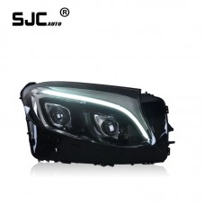 SJC Auto Headlight For Mercedes Benz GLC LED  2016-2019 W253 GLC200 GLC260 GLC300 GLC350 GLC43 GLC63 Assembly Accessories Light