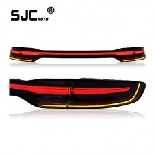 Sjc Auto For Porsche Macan 95b With Middle Light Bar Assembly 2014-2017 Modified Old To New Running Light Rear Lights