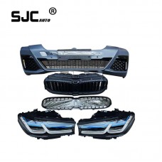 SJC Auto Car Lights for BMW G30 LED Headlight 2018-2021 5 Series 530i 525i Head Lamp Front DRL Signal Auto Accessories