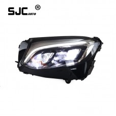 SJC LED Headlights For Mercedes-Benz GLC260 GLC200 GLC300 upgrade headlight LED assembly 16-19 front lamp car accessories