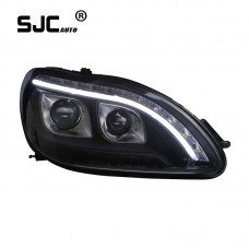 Sjc For Mercedes- Benz W220 Modified Headlight Assembly S320 S500s600 Upgraded Led Driving Streamer Lamp