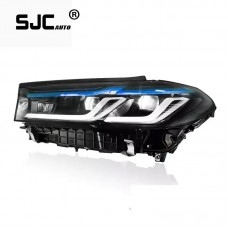 SJC for BMW 5 Series G30 led headlights assembly  renovation hot selling high-quality 21 LED laser headlights  G30 2018-2020