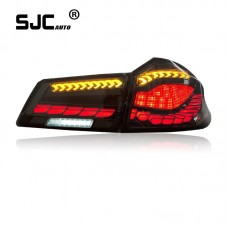 Sjc For Bmw 5-series Tail Light Assembly G30 G38 17-22 New And High Quality F90 F10 Double Dragon Scale Led Taillight