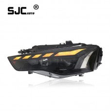 SJC Auto for Audi A5 Headlight Assembly 2008-2016 Daytime Running Light Turn Signal Lights LED Lens Hot-selling Front Lamps