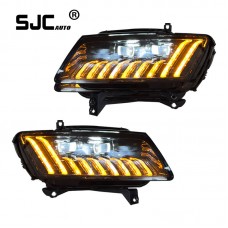 Sjc For Audi Q5 2008-2018 Headlight Assembly High Quality Upgrade Auto Accessories Fashion Running Signal Head Light