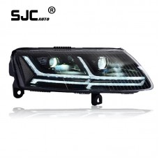 SJC For Audi A6 modified and upgraded led headlights high quality  A6L new design high and low beam auto parts 2004-2011